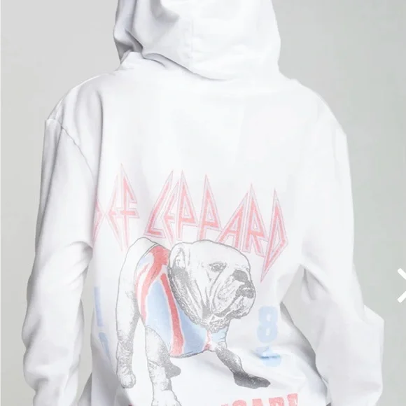 Women’s Def Leppard graphic hoodie. Size S. NWOT. - Picture 2 of 7